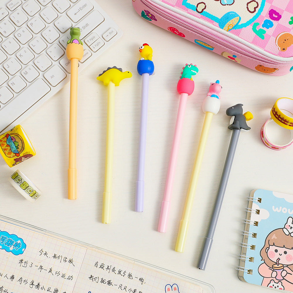 Wholesale Plastic Cartoon Dinosaur Pen