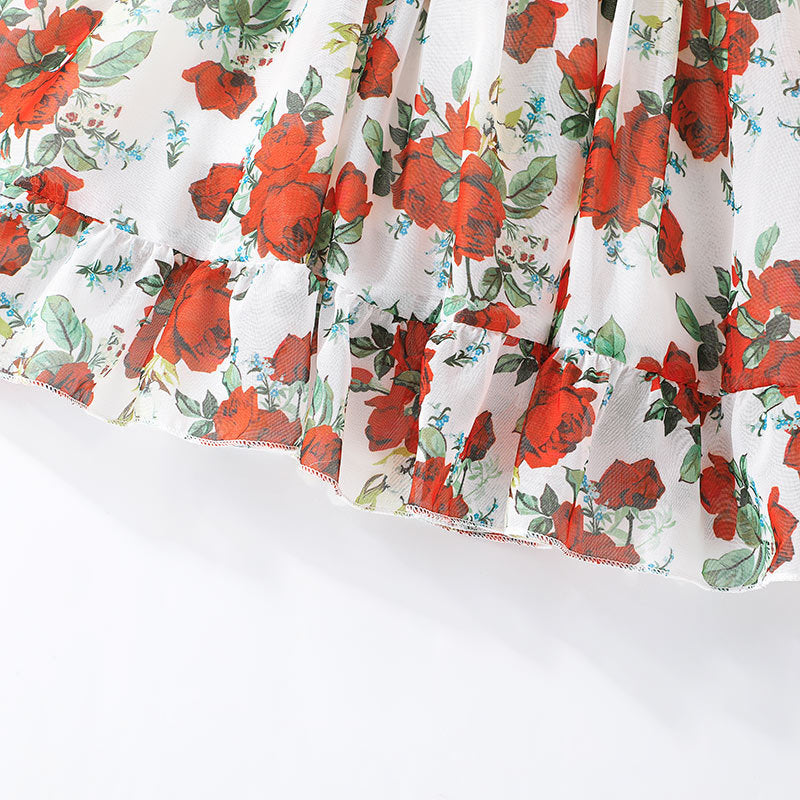 Wholesale 4-7 Years Old Baby Sling Cotton Skirt Baby Clothes