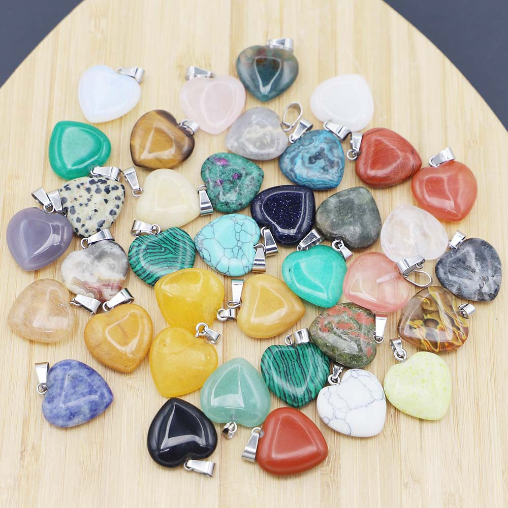 Wholesale 20MM Heart Crystal Beads