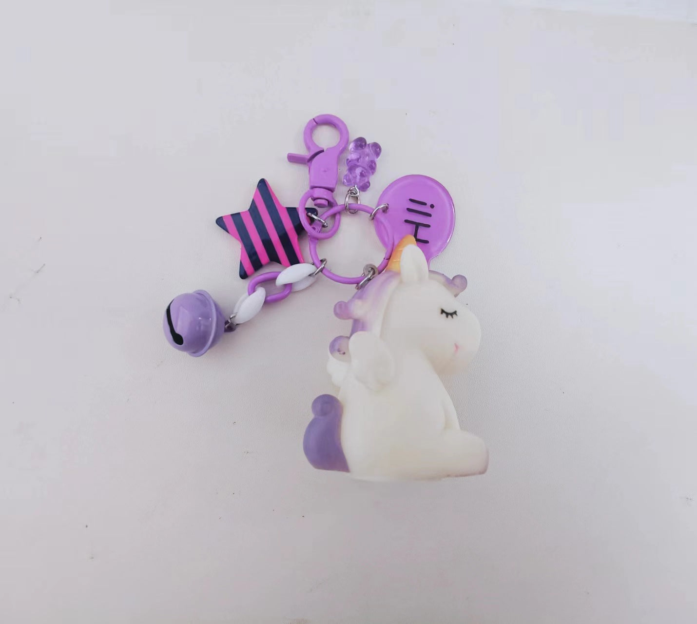 Wholesale Fur Ball My Little Pony Resin Keychain