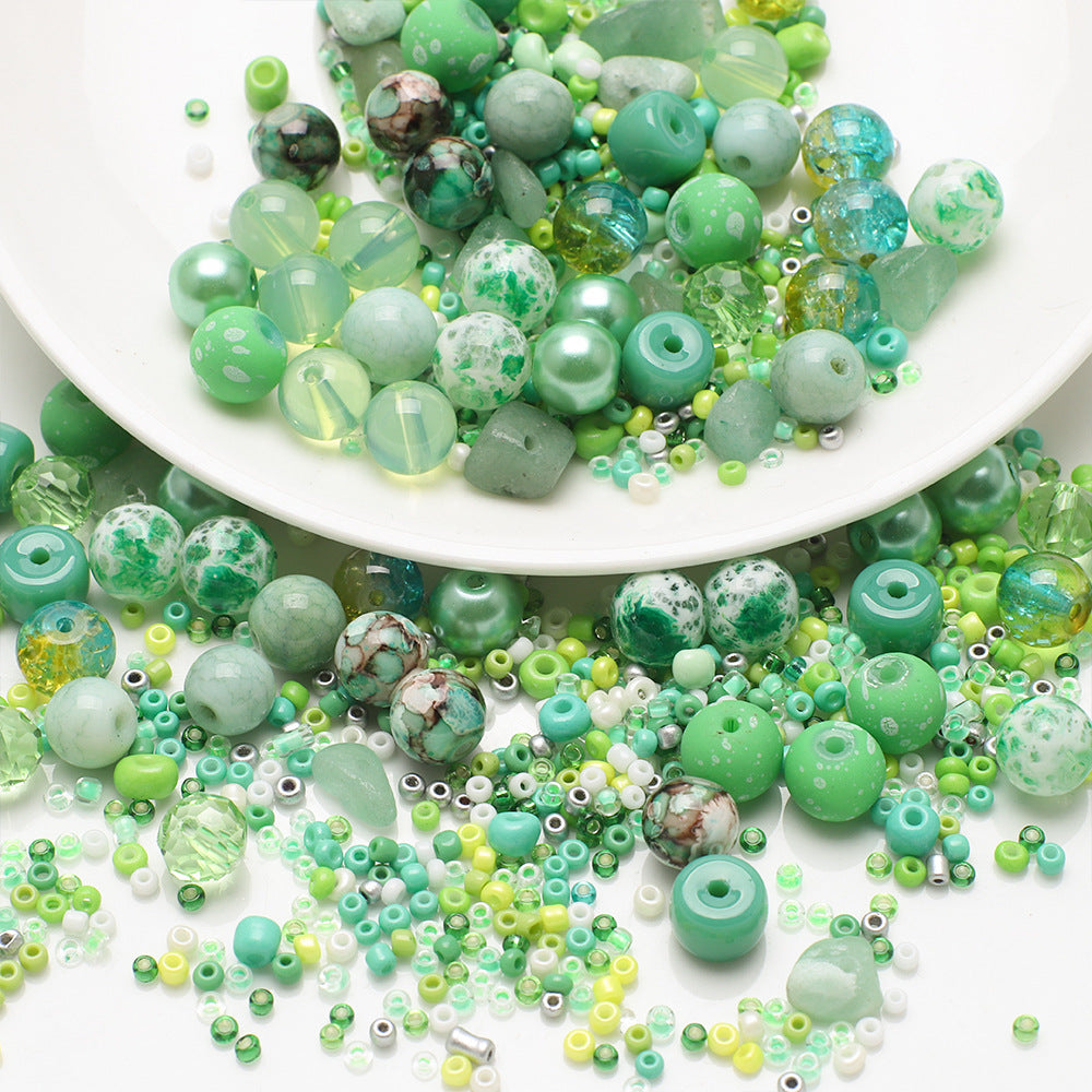 Wholesale 350PCS/Pack Cracked Gravel Glass Beads