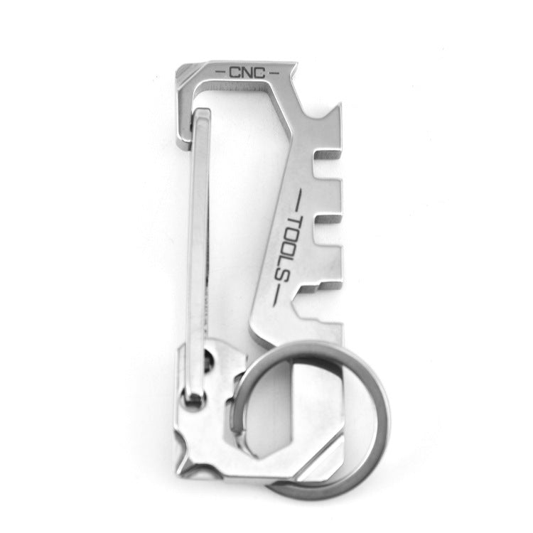 Wholesale Stainless Steel Outdoor Mountaineering Keychain