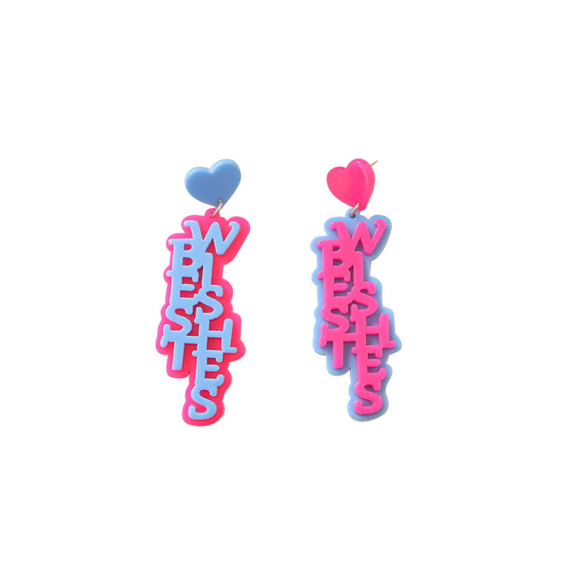 Wholesale Graduation Acrylic Earrings