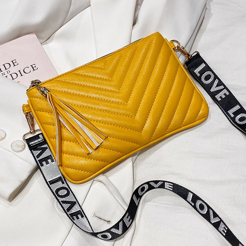 Bolso de hombro de bordado PU al por mayor