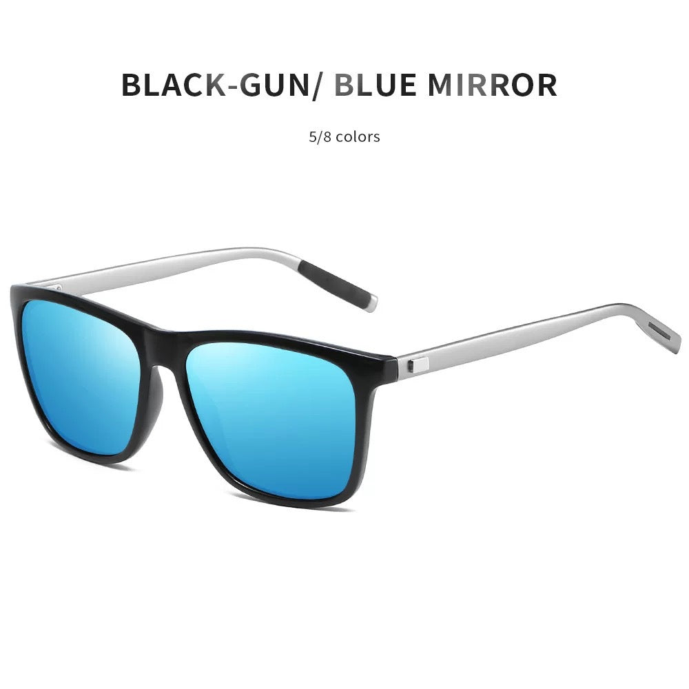 Wholesale PC Small Square Men's Polarized Sunglasses