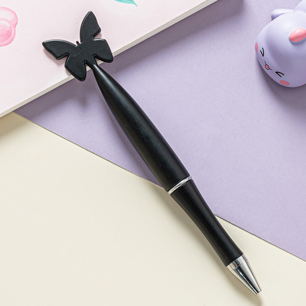 Venta al por mayor Bolígrafo De Plástico Giratorio De Mariposa