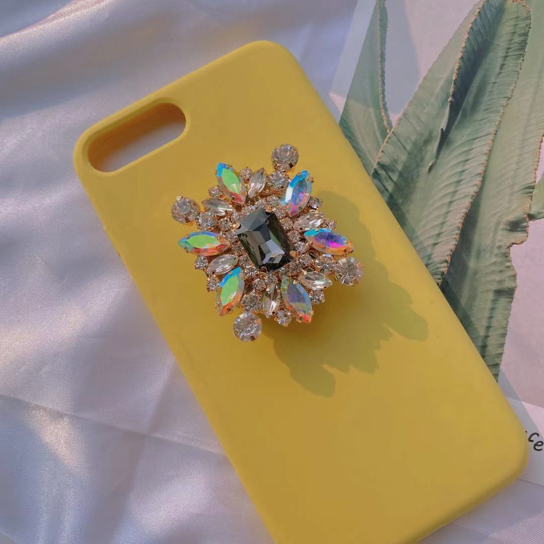 Soporte colorido al por mayor del teléfono móvil de la bolsa de aire del diamante