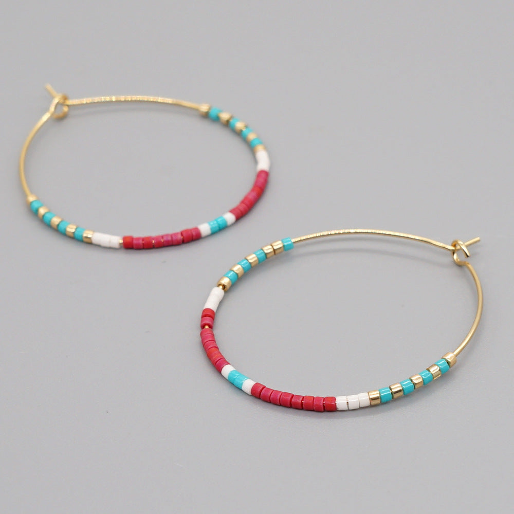 Wholesale Ethnic Rice Beads Earrings