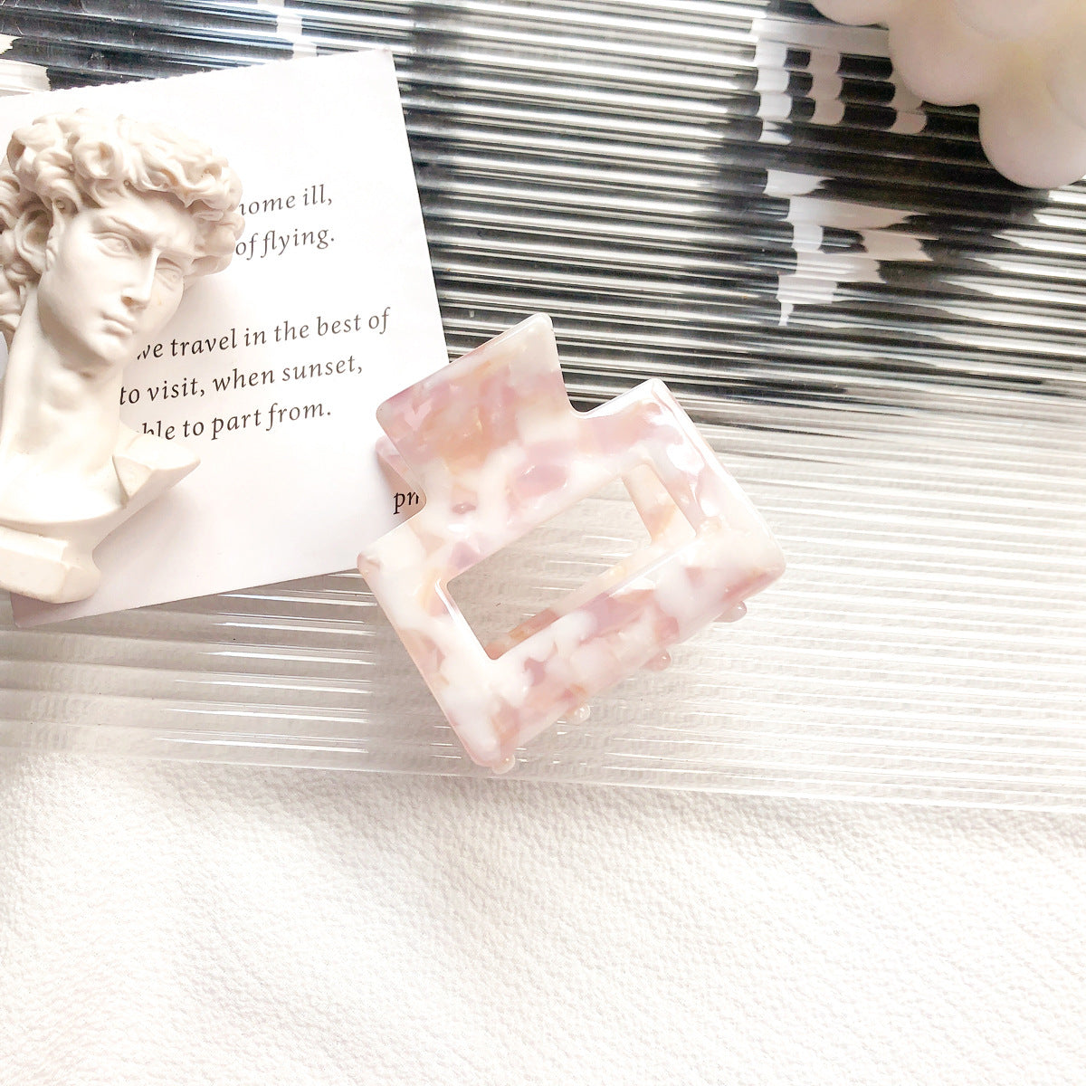 Wholesale Vintage Tortoiseshell Acetate Horsetail Hair Clips