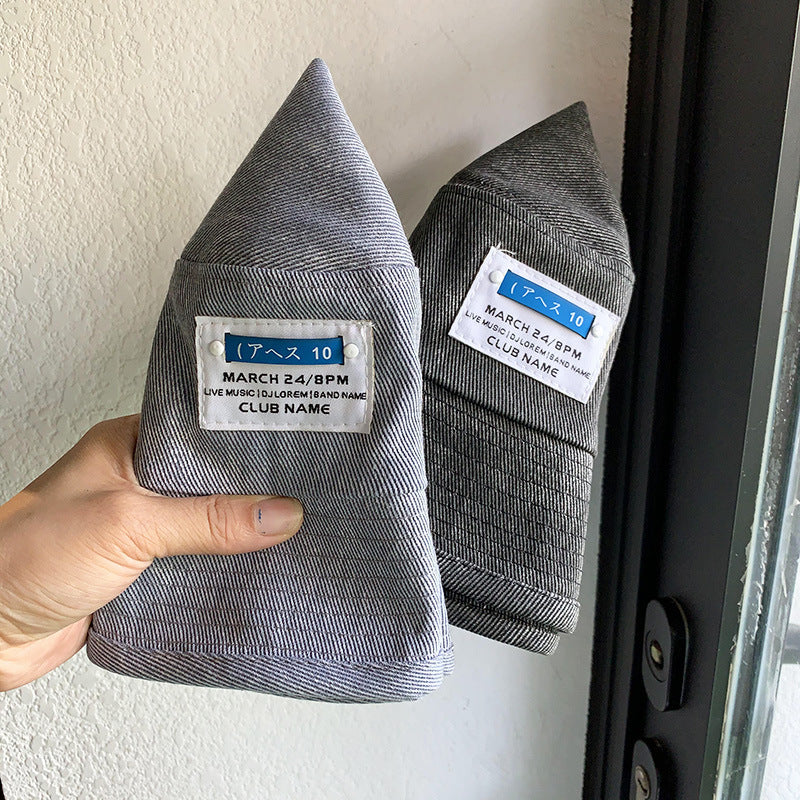 Wholesale Cotton Polyester Washed Personalized Label Denim Cap