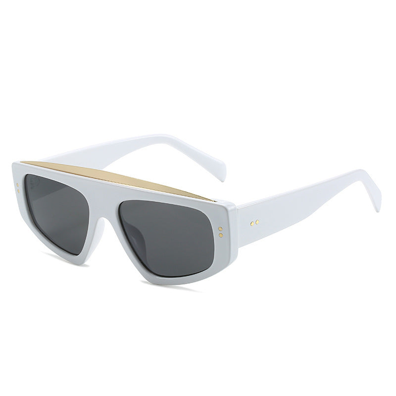 Wholesale PC Large Frame Simple Sunglasses