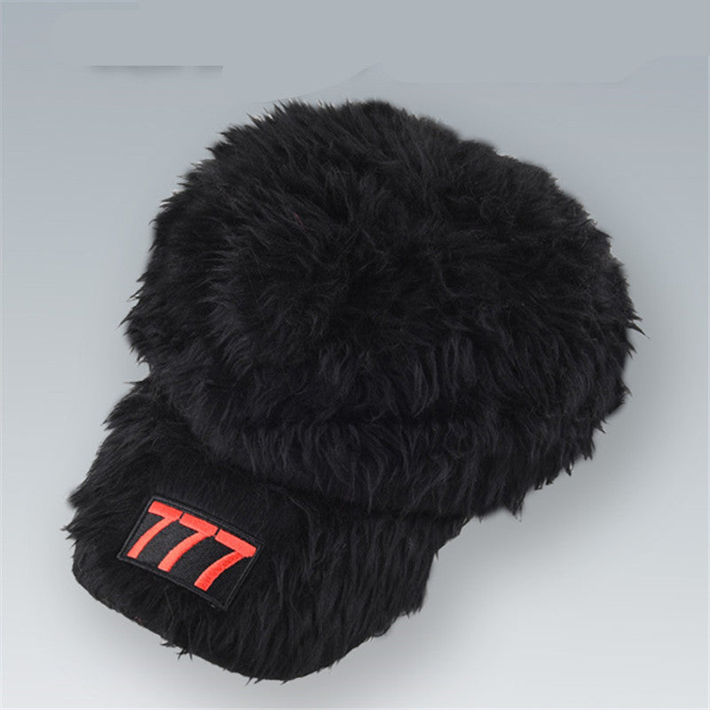Wholesale 2023 Autumn Winter Color Plush 777 Baseball Cap