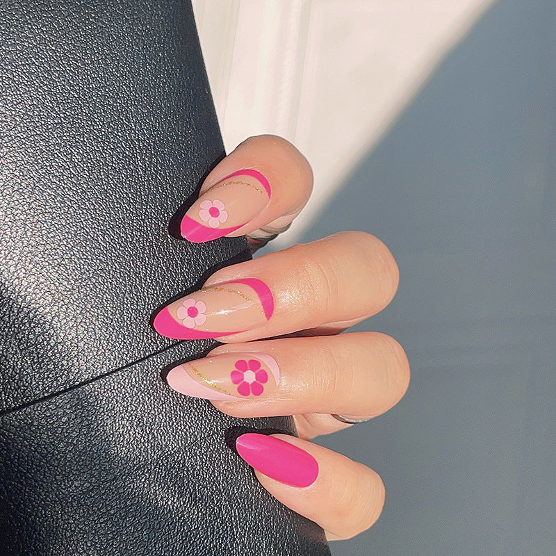 Wholesale Plastic Rose Flower Wear Nail Art