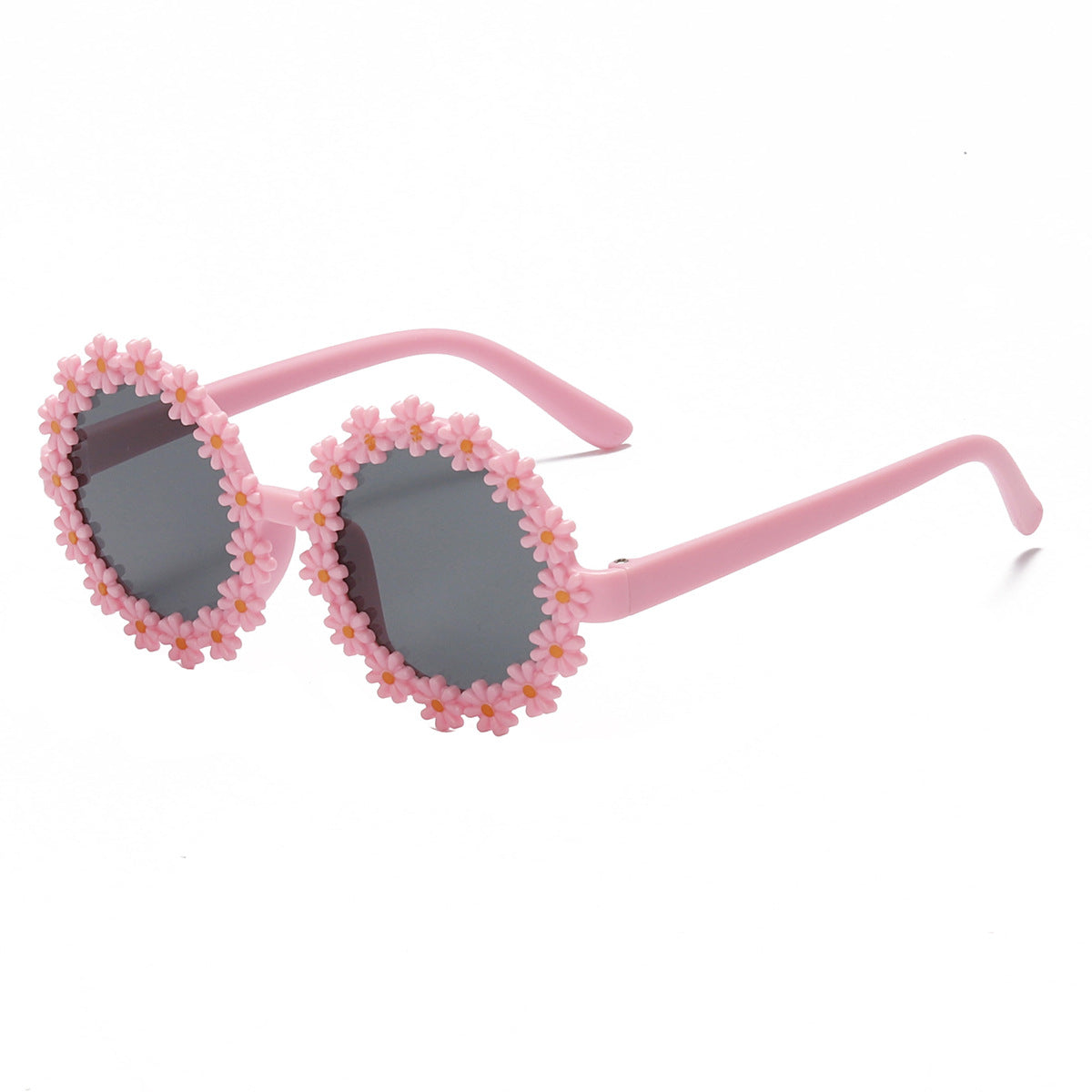 Wholesale Cute Cartoon Flowers PC Kids Sunglasses