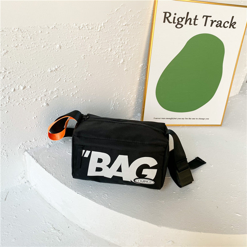 Wholesale One Shoulder Messenger Polyester Kids Bag