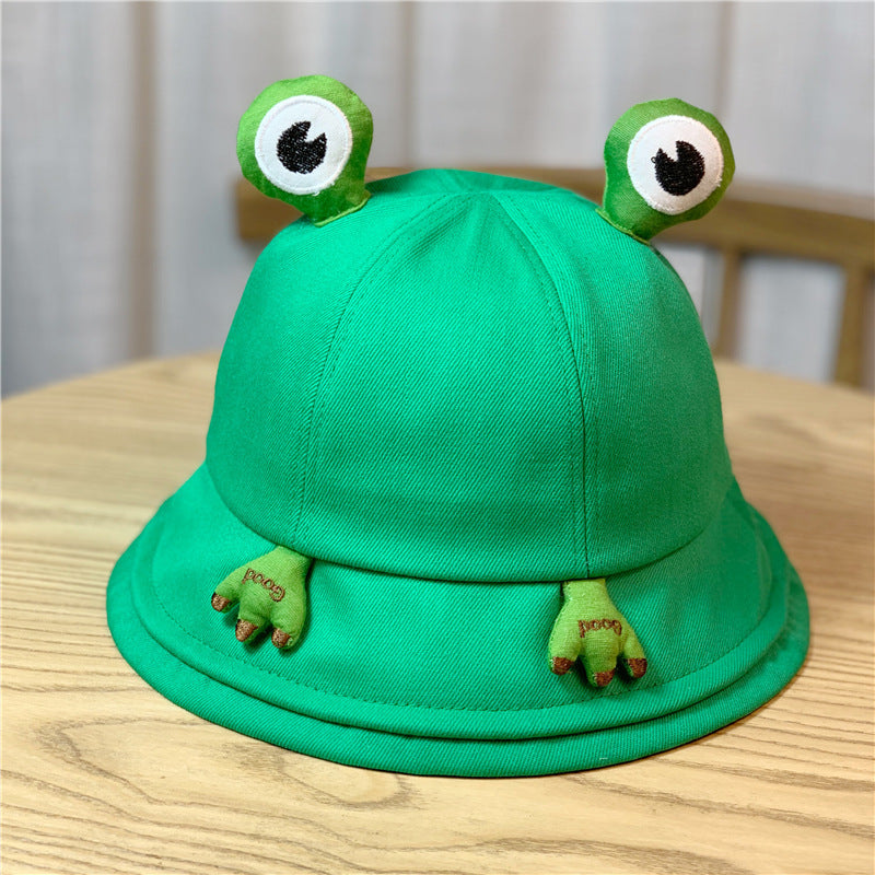 Wholesale Polyester Cute Frog Bucket Hat