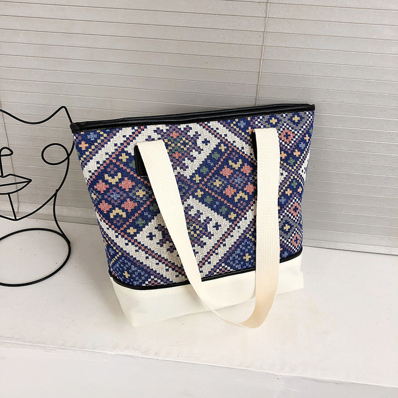 Bolso De Lona Estilo Étnico De Poliéster al por mayor