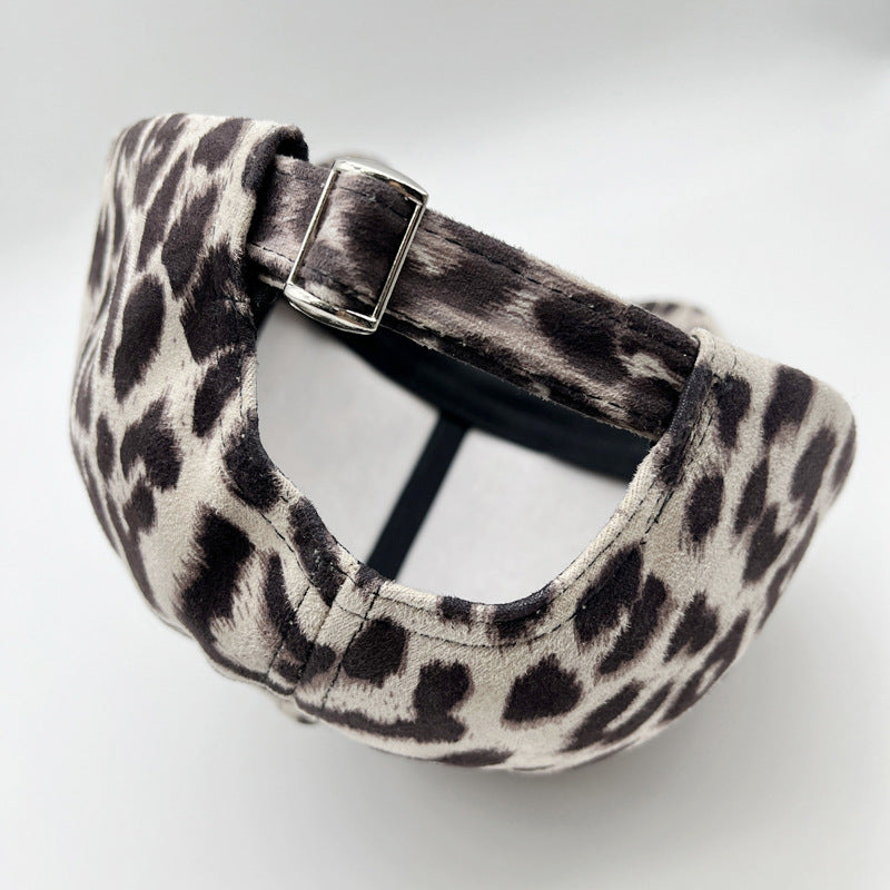 Gorra De Béisbol Grande De Algodón De Leopardo al por mayor