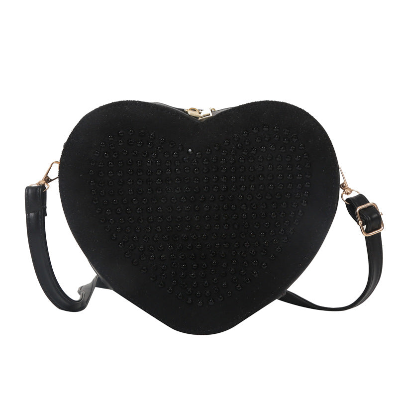 Bolsas de amor con incrustaciones de Diamond de PU al por mayor