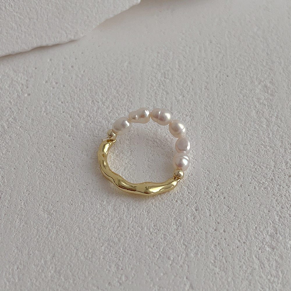 Wholesale Baroque Freshwater Pearl Rings