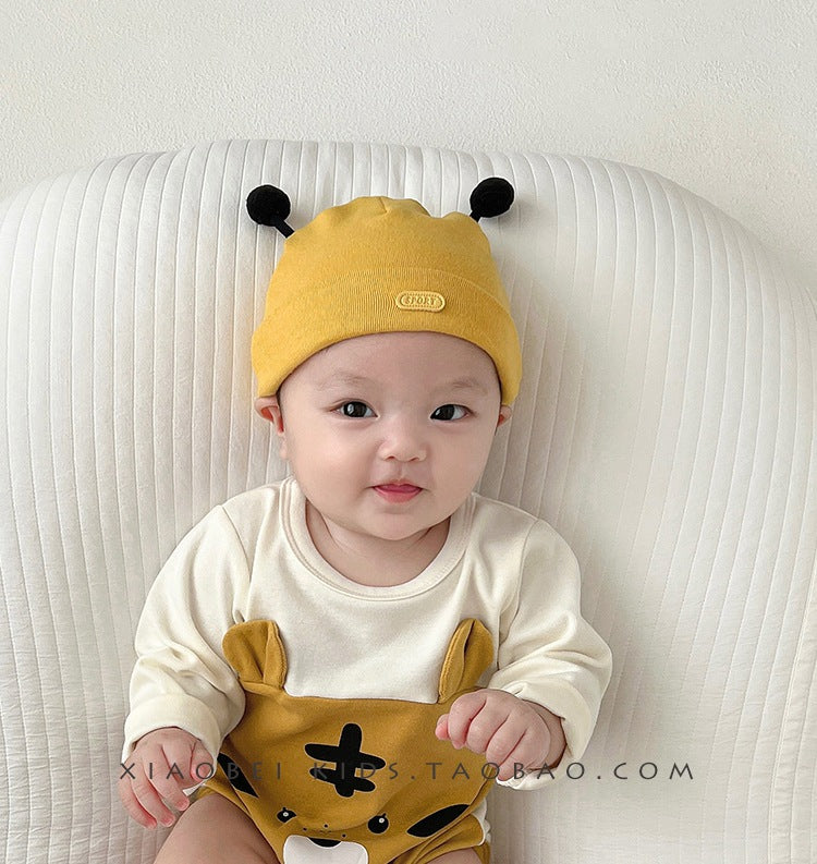 Wholesale Cotton Cute Tentacles Newborn Fontanelle Protection Cap