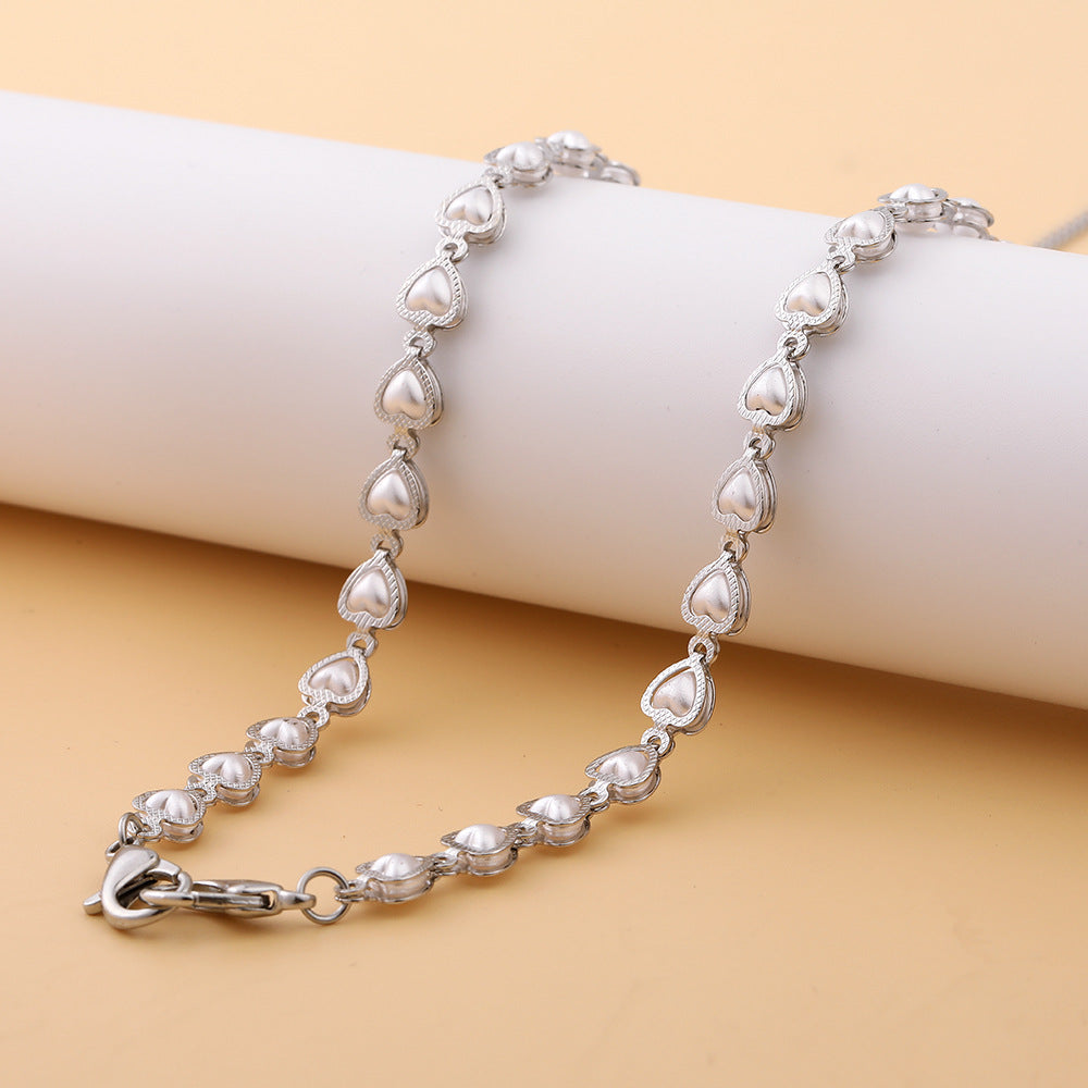 Cadena De Gafas De Cuello Colgante Love Pearl al por mayor