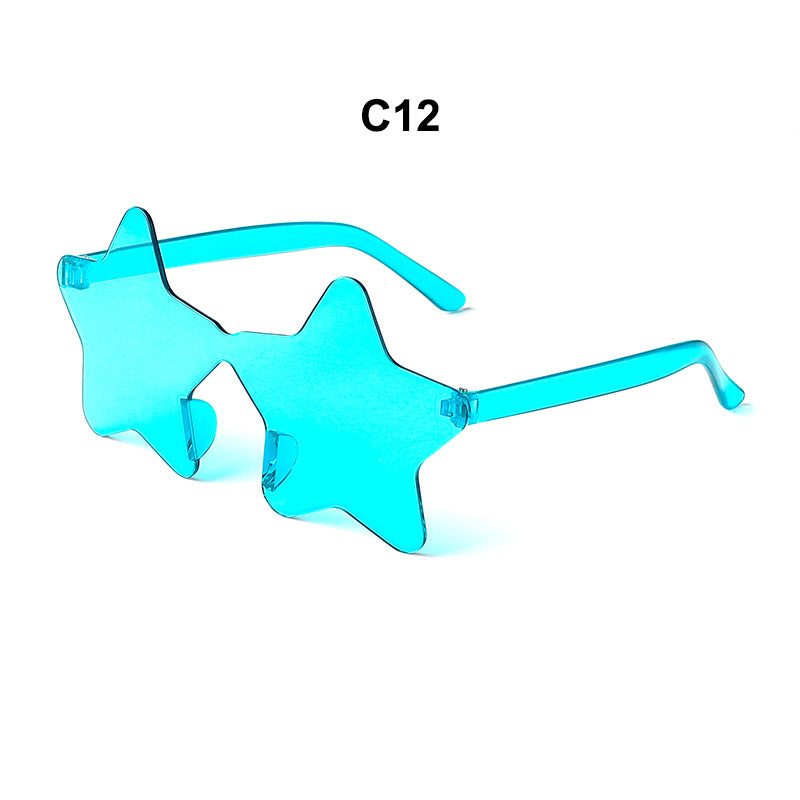 Wholesale PC Star Sunglasses Integrated Frameless Sunglasses