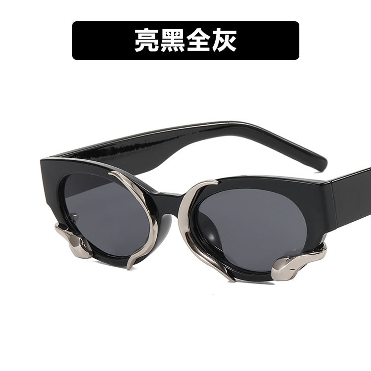 Wholesale PC 3D Snake Sunglasses