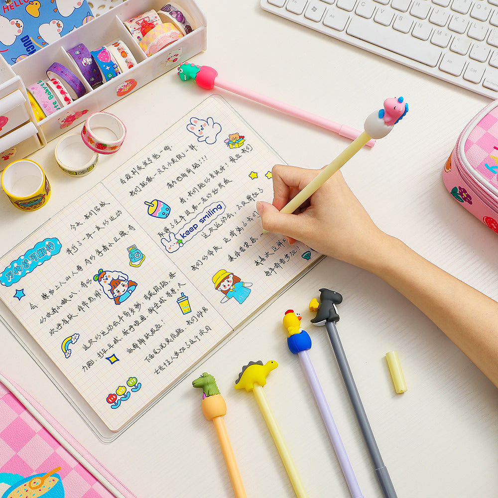 Wholesale Plastic Cartoon Dinosaur Pen