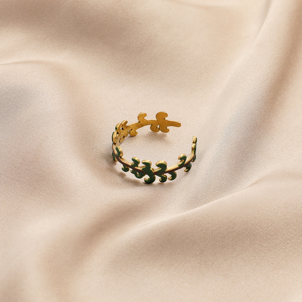 Wholesale Stainless Steel Flower Drip Rings