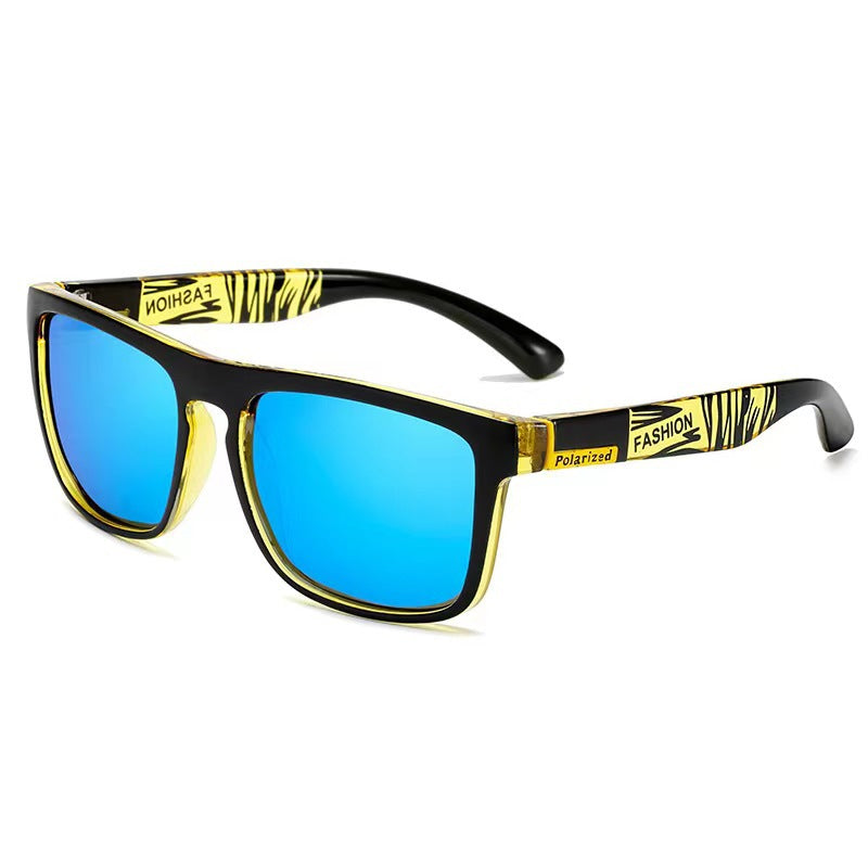 Wholesale Color Printed Rectangular PC Sunglasses