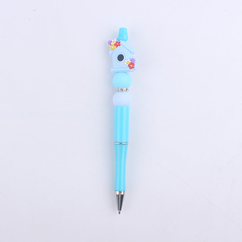 Wholesale Cartoon Greenhouse Silicone DIY Bead Pen