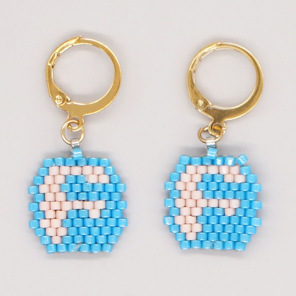 Pendientes De Cristal De Alfabeto Hechos A Mano Bohemios al por mayor