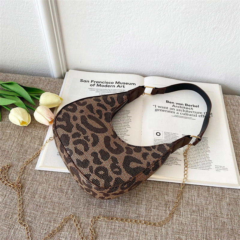 Wholesale Pu Checkerboard Baguette Underarm Bag