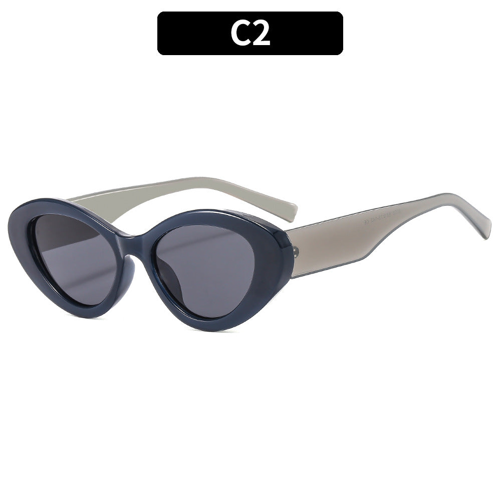 Wholesale Cat Eye Jelly PC Sunglasses