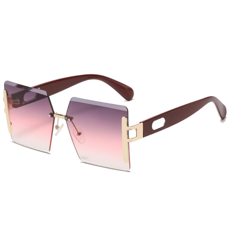 Wholesale PC Square Hollow-out Color Sunglasses for Men and Women