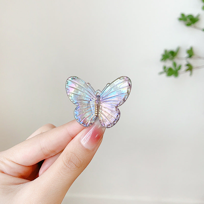 Wholesale Kids Butterfly Plastic Hair Clips
