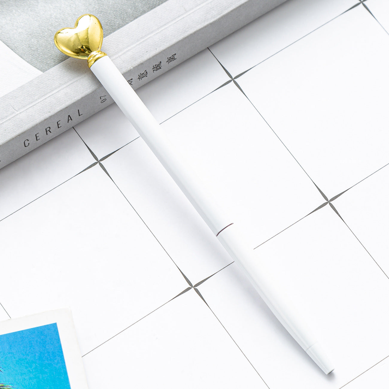 Wholesale Metal Heart Shape Ballpoint Pen