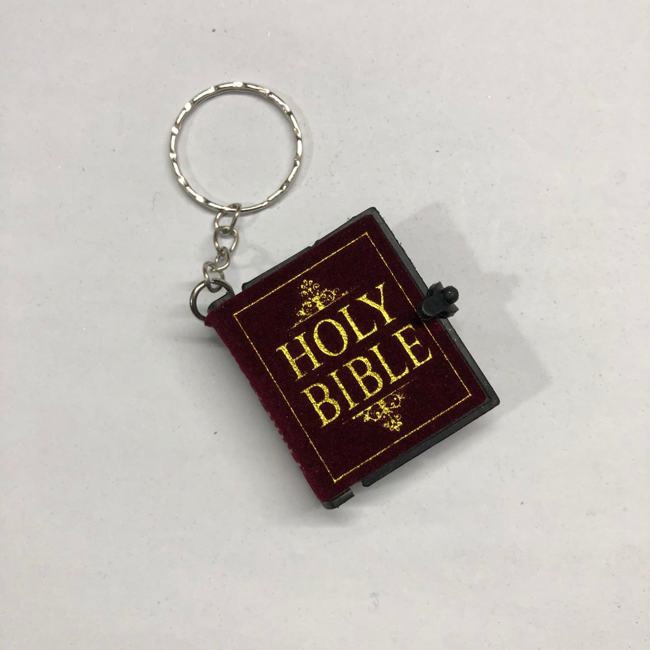 Venta al por mayor Llavero De La Biblia Inglesa De Flannelette