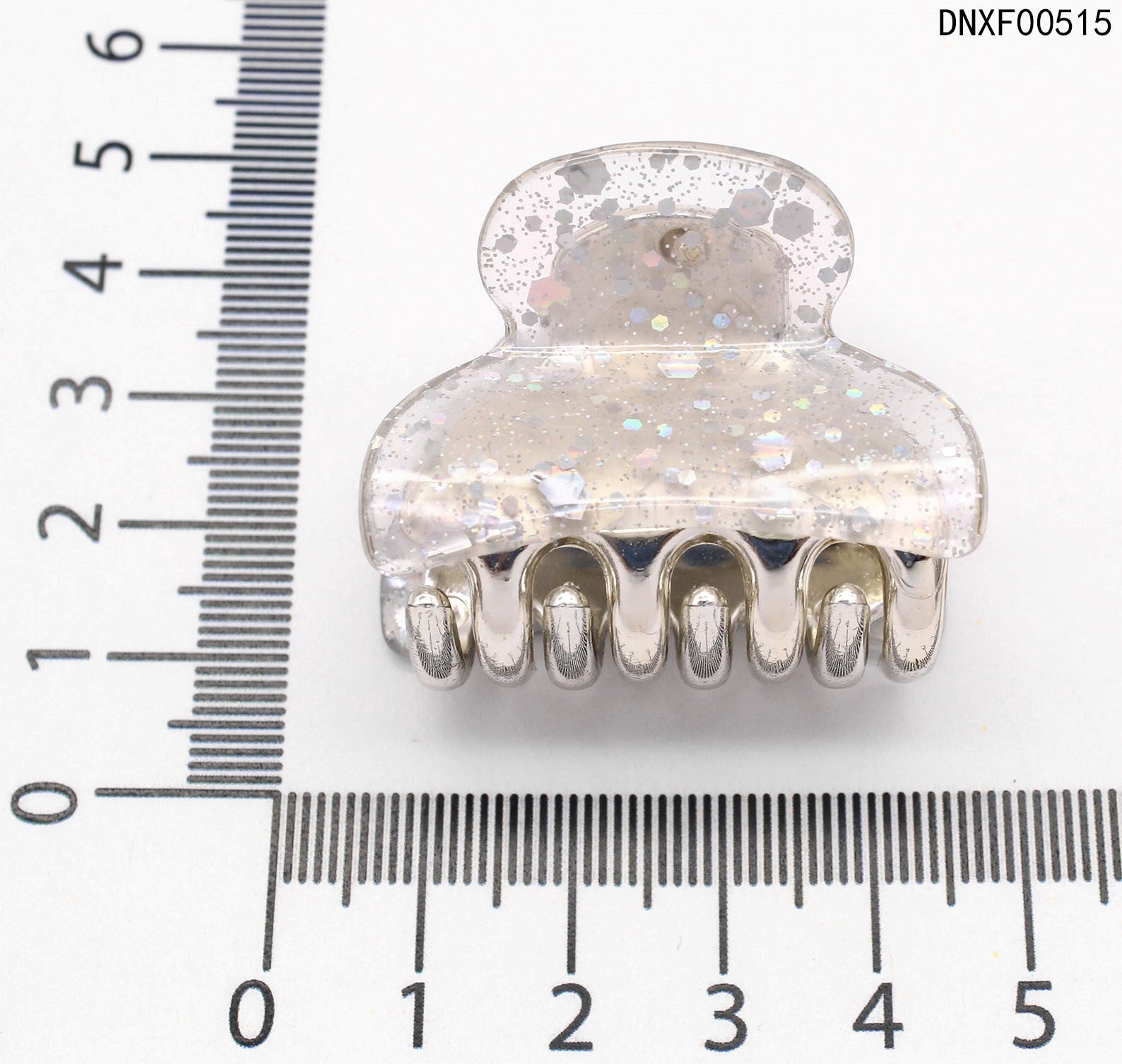 Wholesale Black & White Printed Acrylic Hair Clips