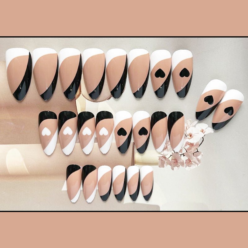 Wholesale Plastic Black and White Love Armor