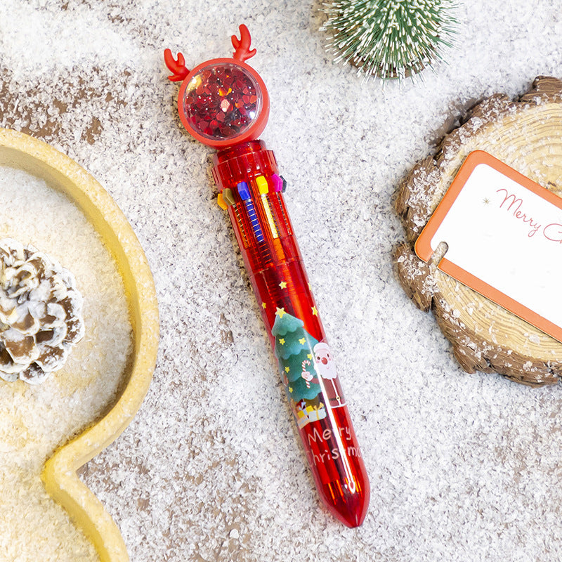 Wholesale Plastic Christmas Decoration Gel Pens