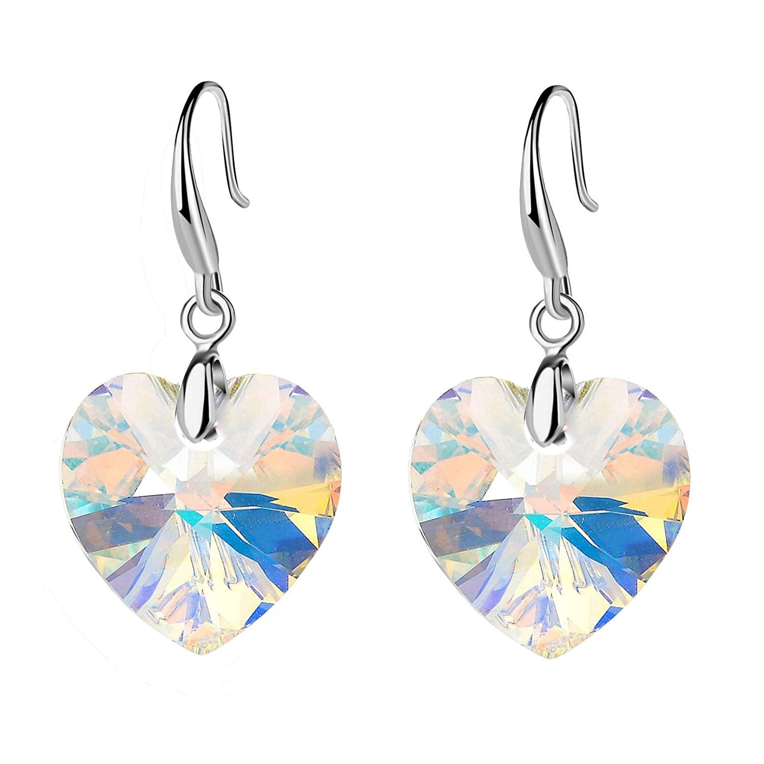 Wholesale Ocean Star Heart Glass Earrings