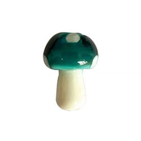 Wholesale 500PCS Colorful Glass Mushroom Beads 10mm*13mm