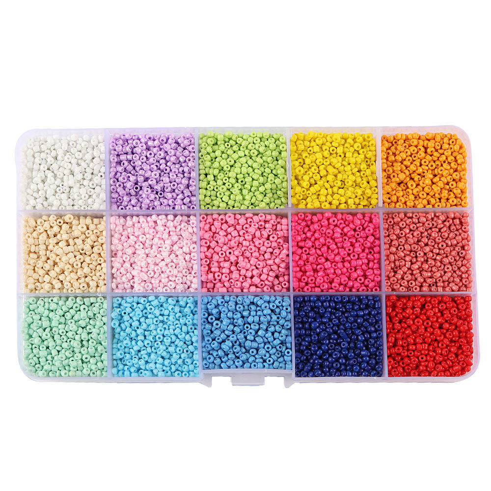 Venta al por mayor Kit de perlas de vidrio de 2 mm y 6 mm