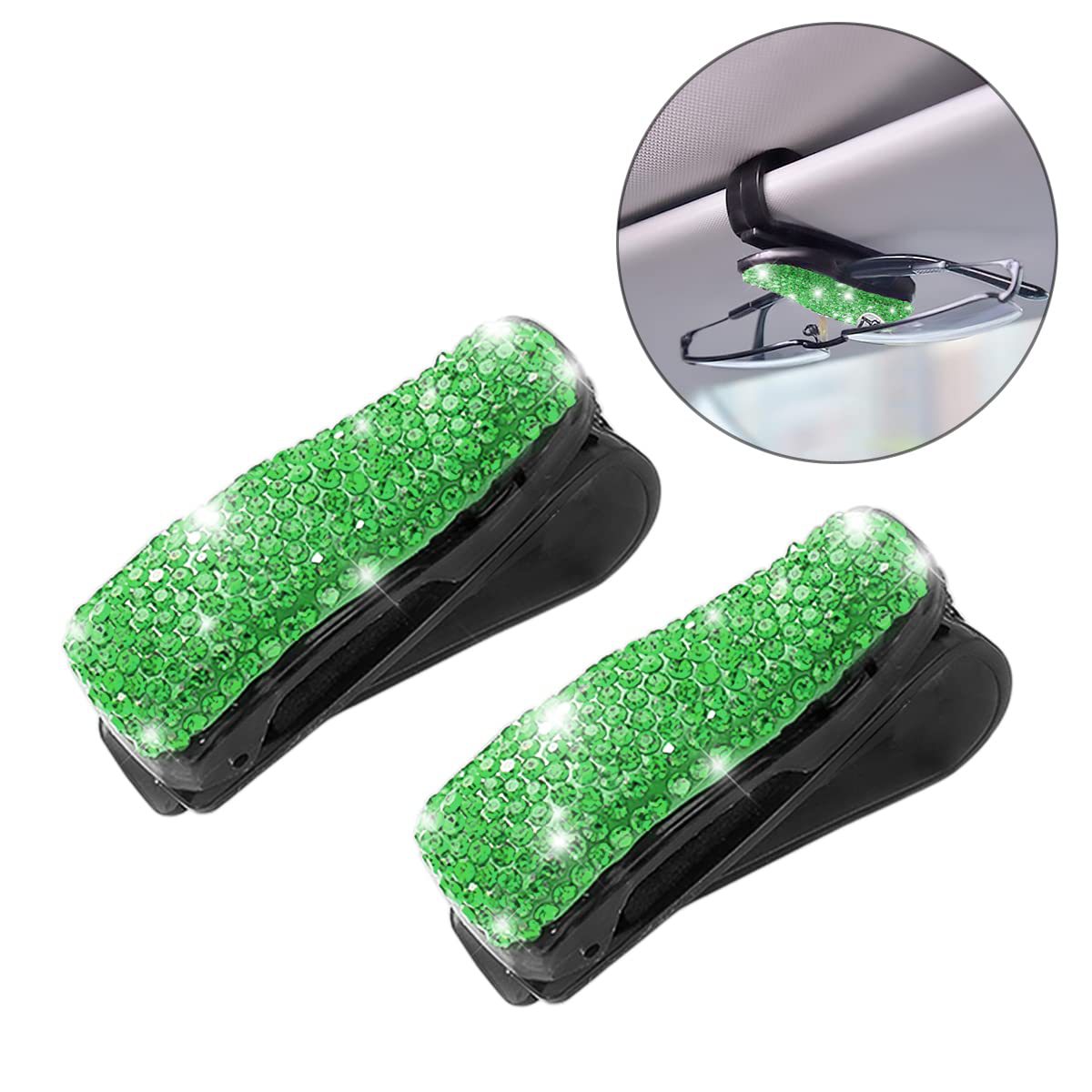 Venta al por mayor Tenedor de las gafas de sol del diamante de la visera