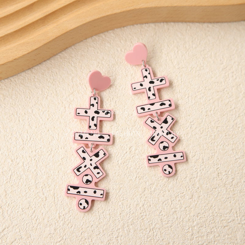 Wholesale Teacher's Day Acrylic Earrings
