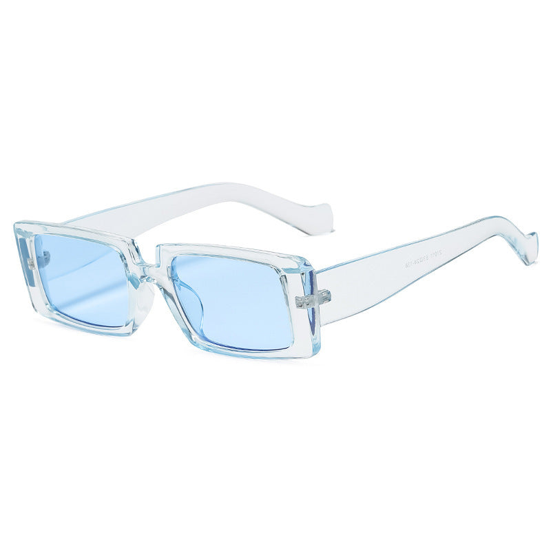 Wholesale PC Square Transparent Color Sunglasses