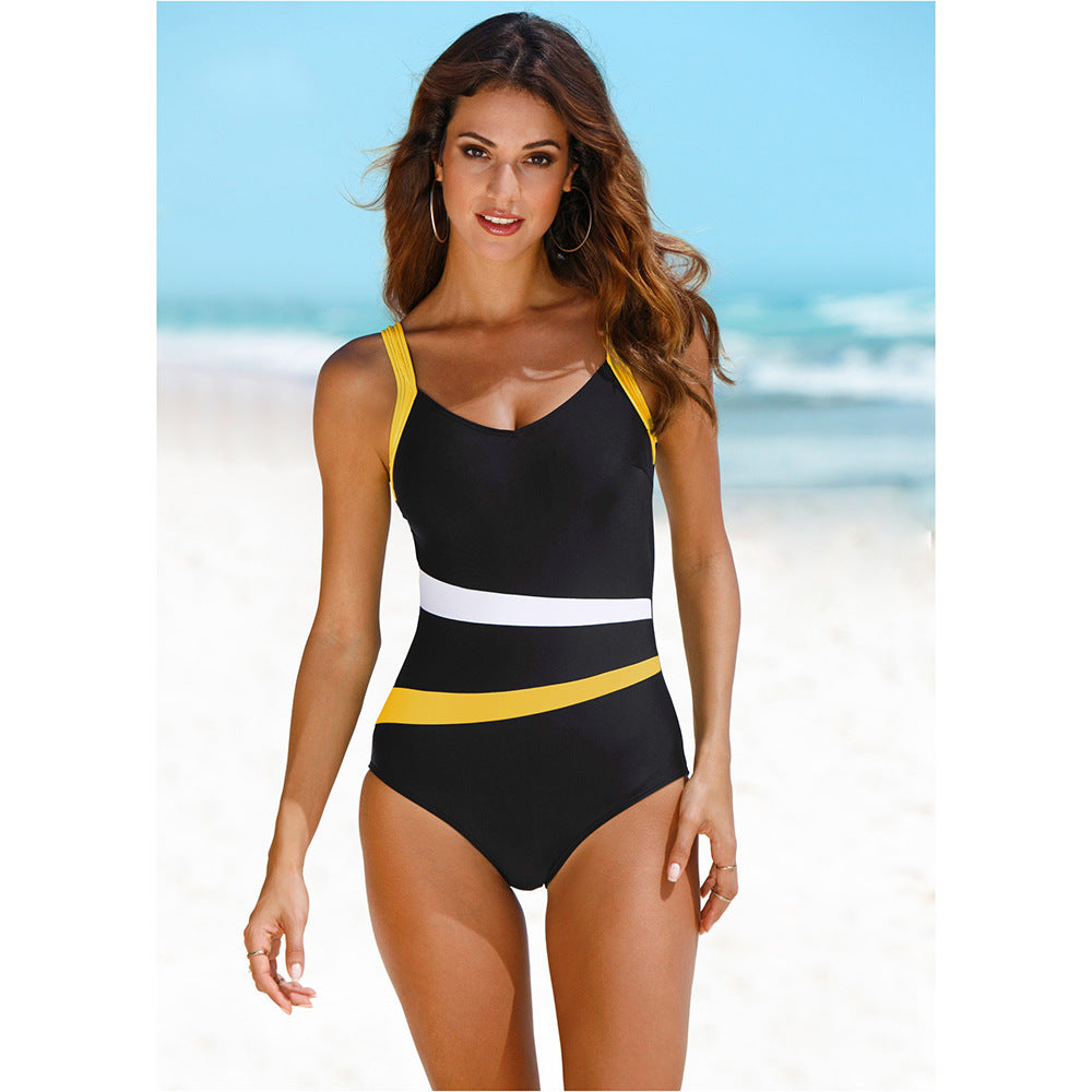 Wholesale Colorful Stripes Swimwear