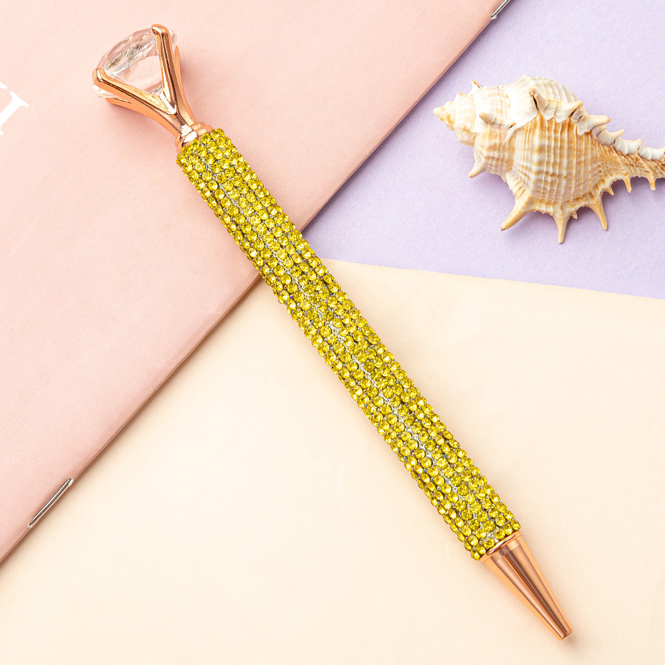 Wholesale Big Diamond Metal Ballpoint Pen